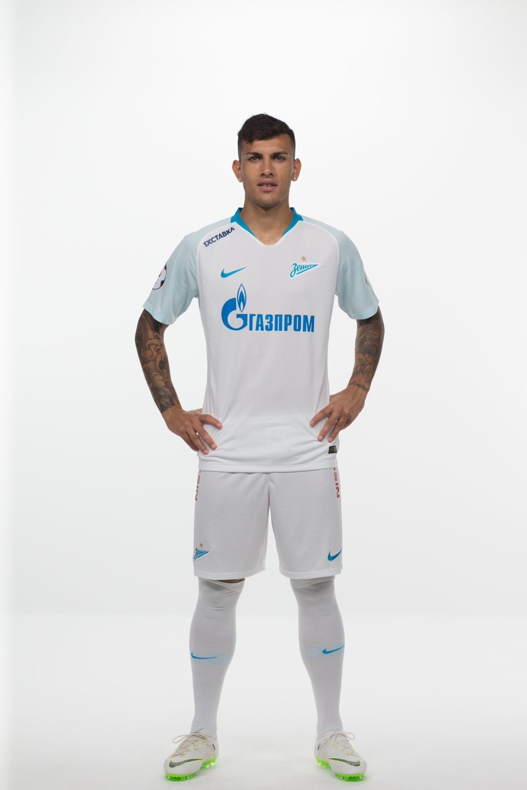 Фотосессия футболистов и тренеров основного состава ФК «Зенит» сезона 2018/19