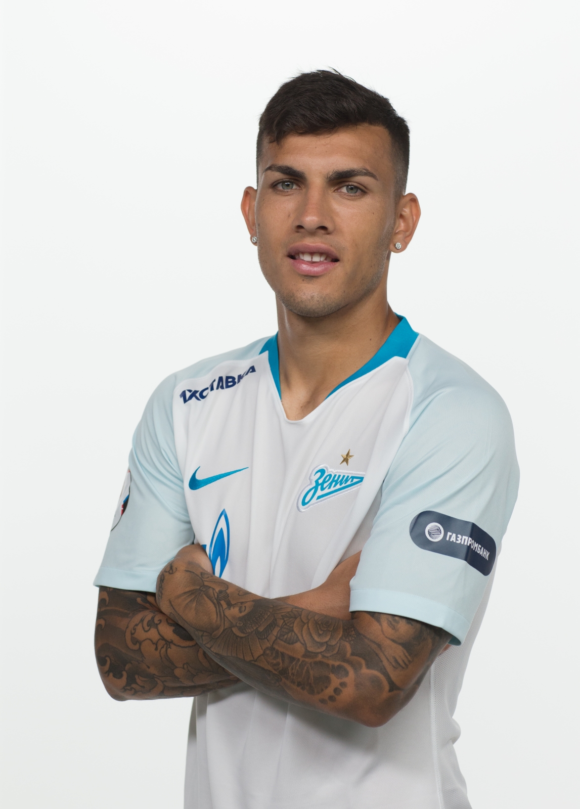 Фотосессия футболистов и тренеров основного состава ФК «Зенит» сезона 2018/19