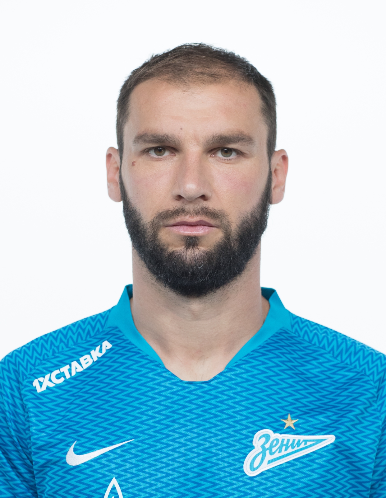 Фотосессия футболистов и тренеров основного состава ФК «Зенит» сезона 2018/19