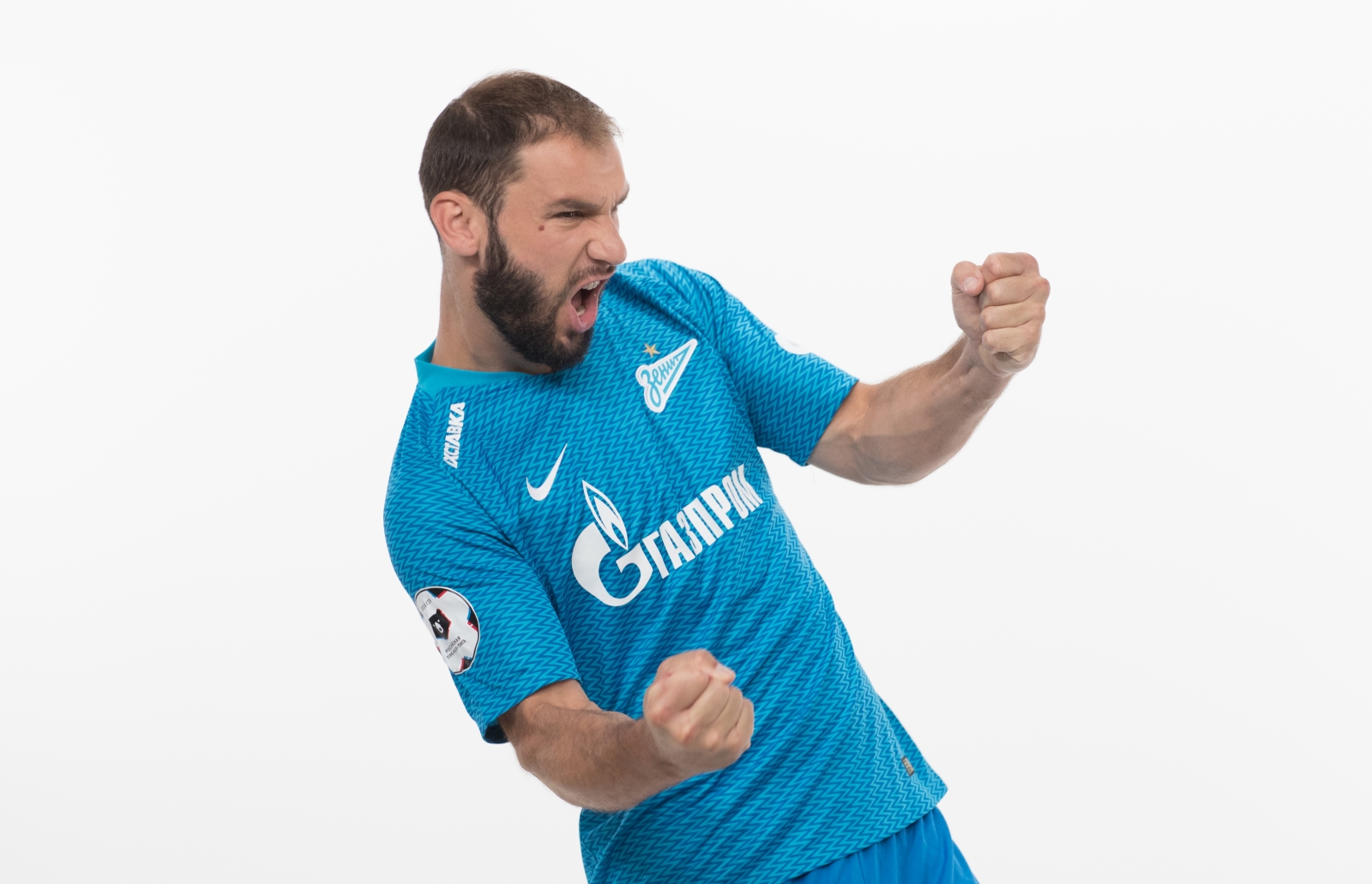 Фотосессия футболистов и тренеров основного состава ФК «Зенит» сезона 2018/19