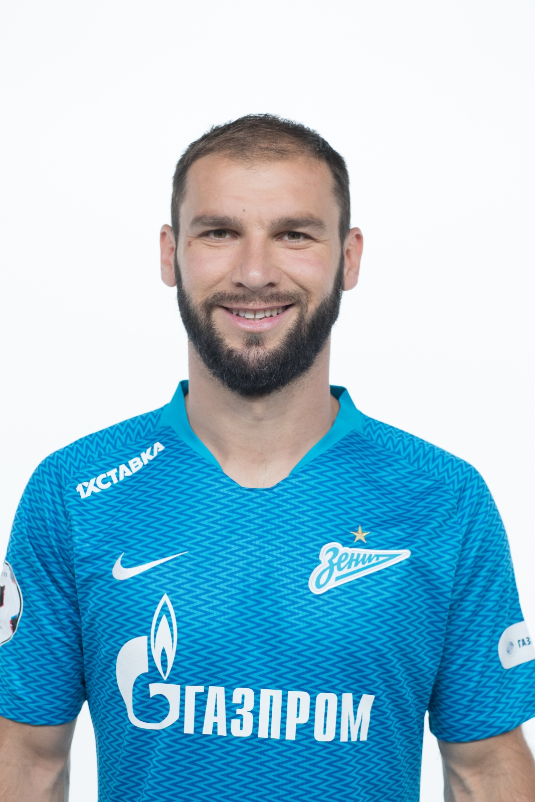 Фотосессия футболистов и тренеров основного состава ФК «Зенит» сезона 2018/19