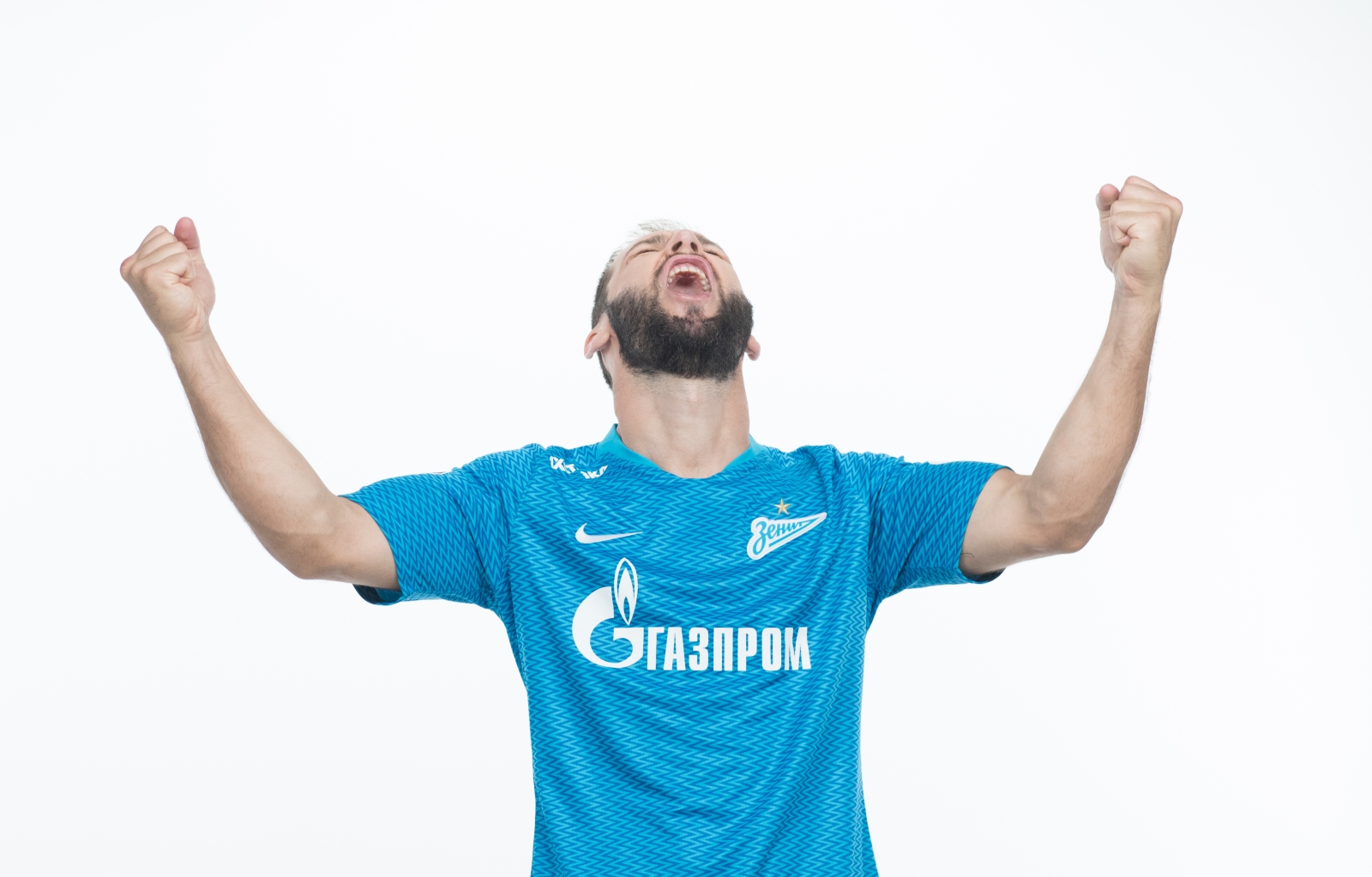 Фотосессия футболистов и тренеров основного состава ФК «Зенит» сезона 2018/19