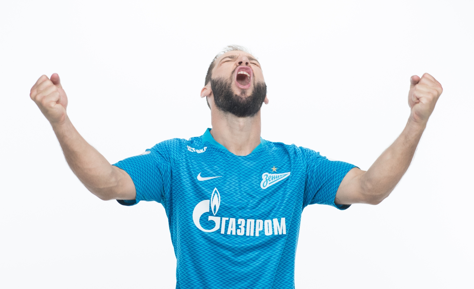 Фотосессия футболистов и тренеров основного состава ФК «Зенит» сезона 2018/19