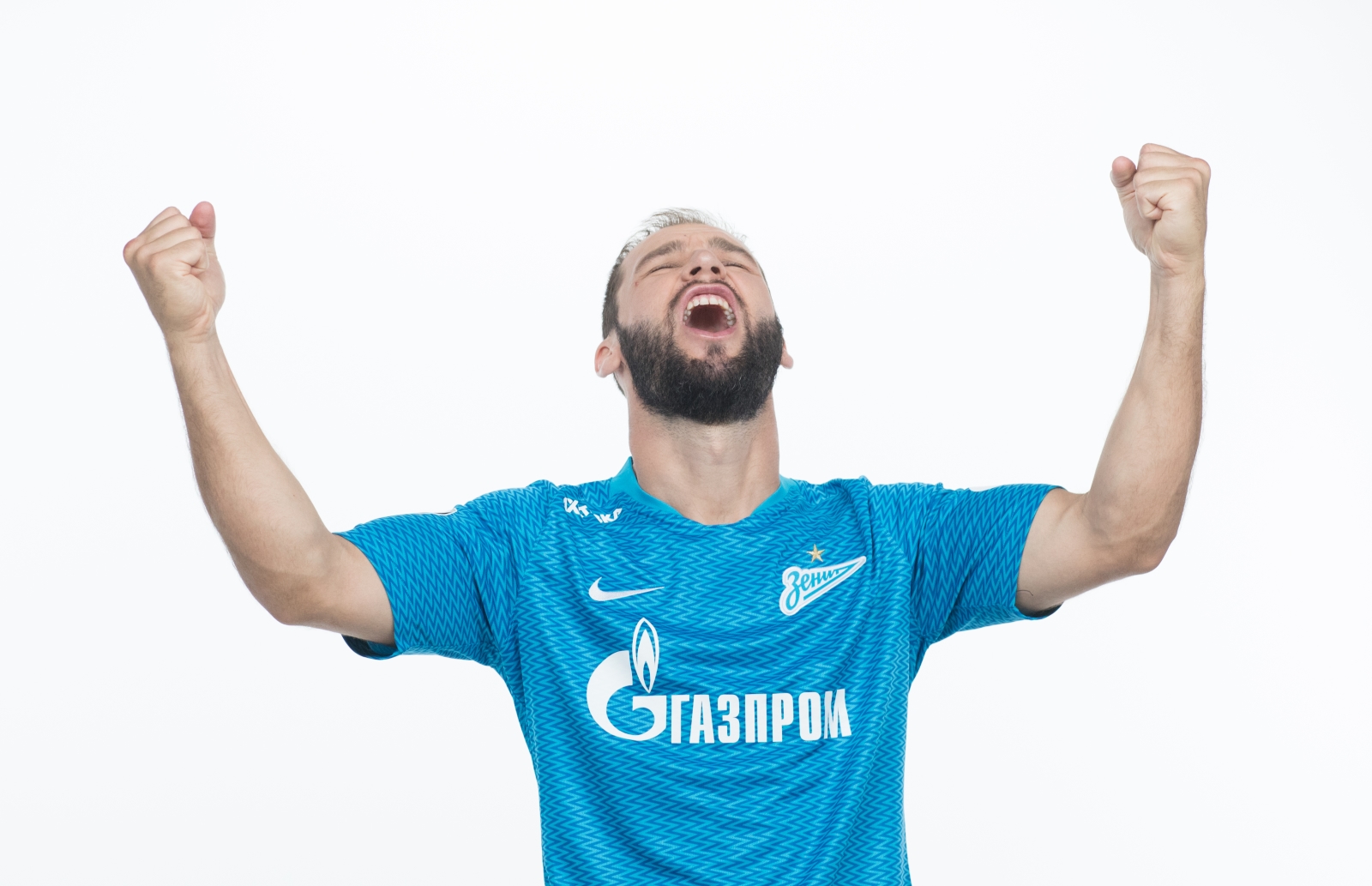 Фотосессия футболистов и тренеров основного состава ФК «Зенит» сезона 2018/19