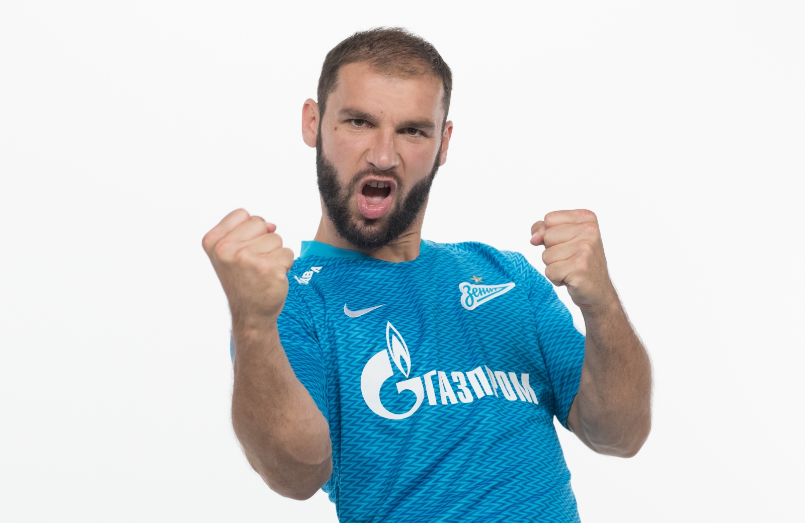 Фотосессия футболистов и тренеров основного состава ФК «Зенит» сезона 2018/19