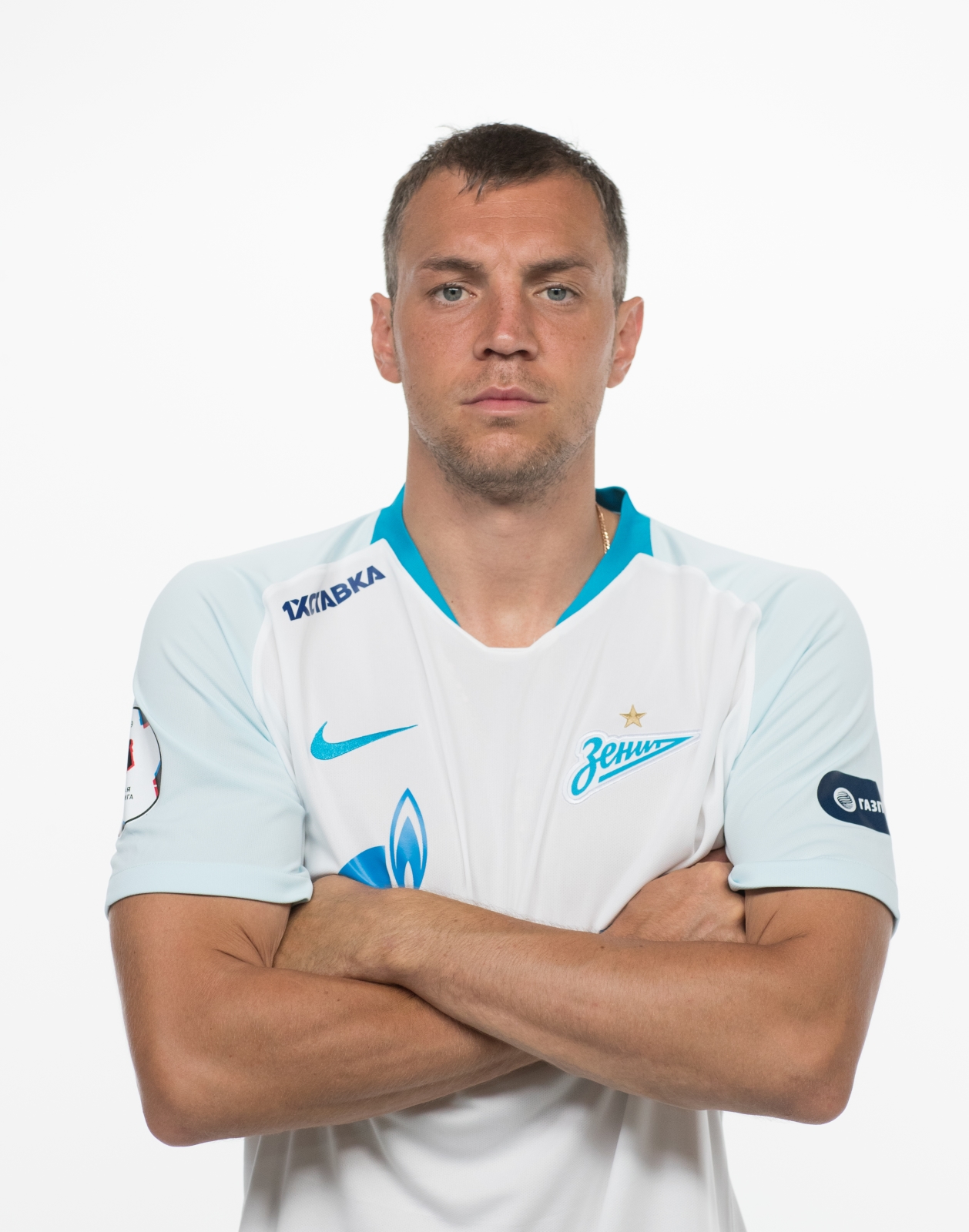 Фотосессия футболистов и тренеров основного состава ФК «Зенит» сезона 2018/19