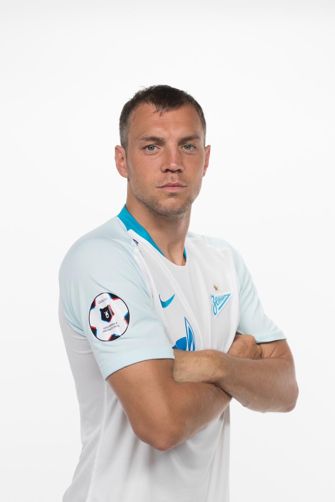 Фотосессия футболистов и тренеров основного состава ФК «Зенит» сезона 2018/19