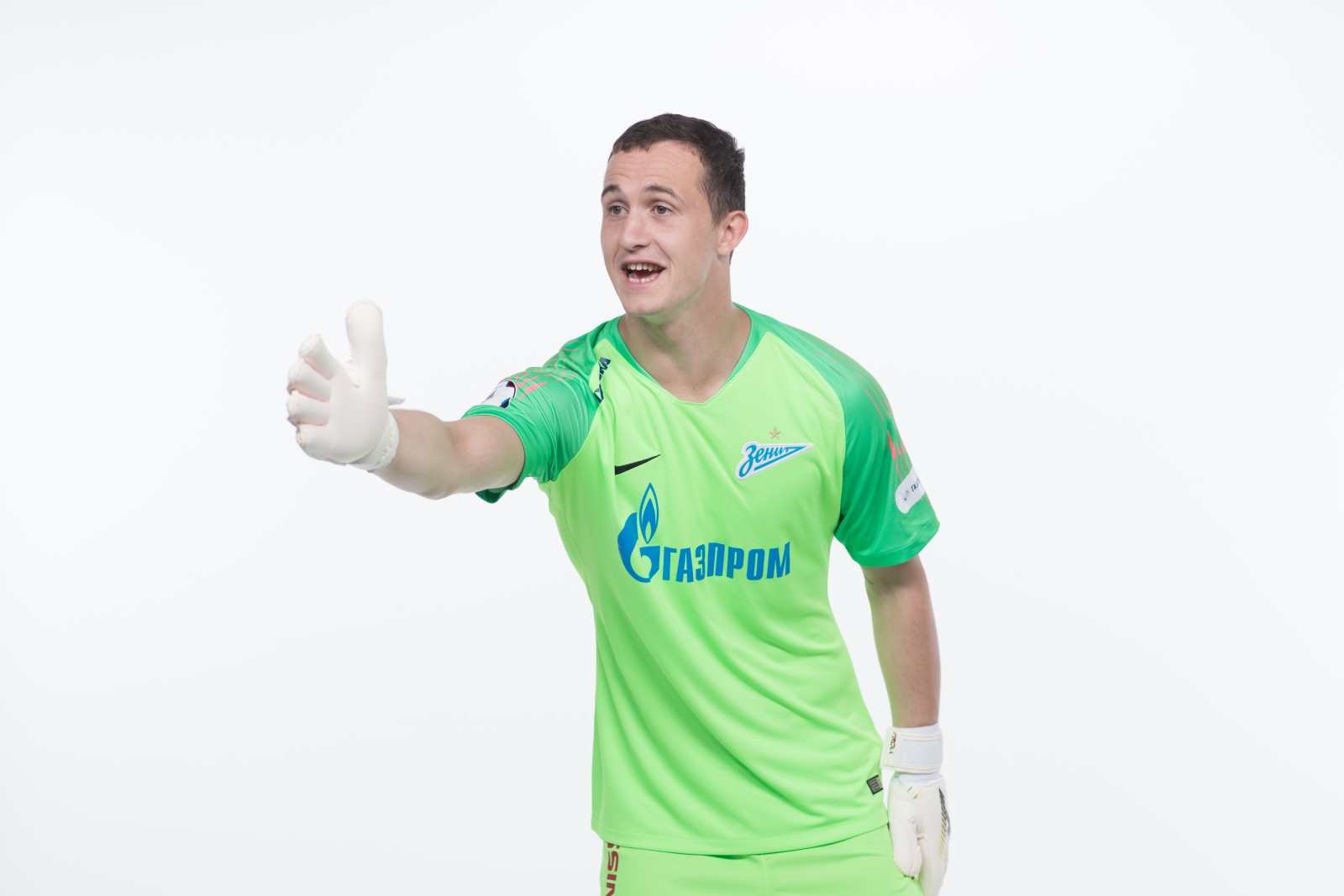 Фотосессия футболистов и тренеров основного состава ФК «Зенит» сезона 2018/19