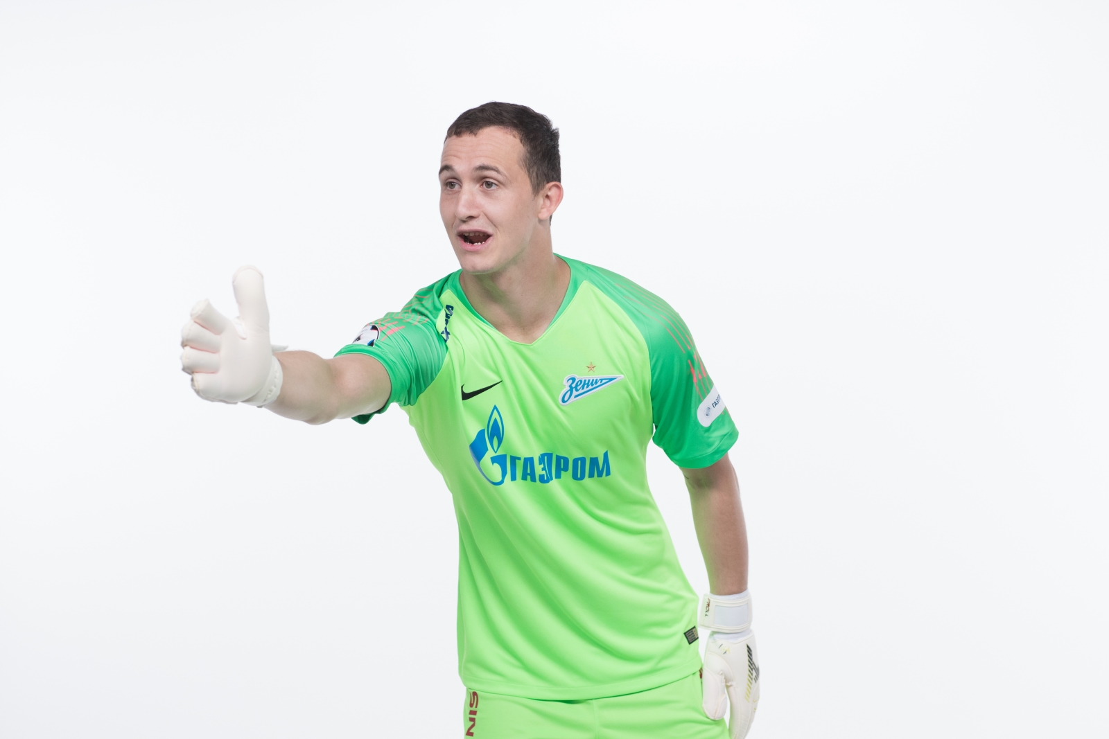 Фотосессия футболистов и тренеров основного состава ФК «Зенит» сезона 2018/19