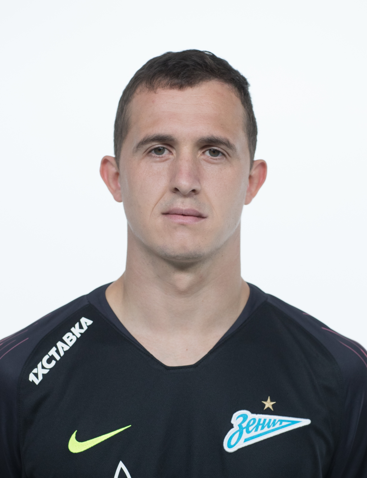 Фотосессия футболистов и тренеров основного состава ФК «Зенит» сезона 2018/19