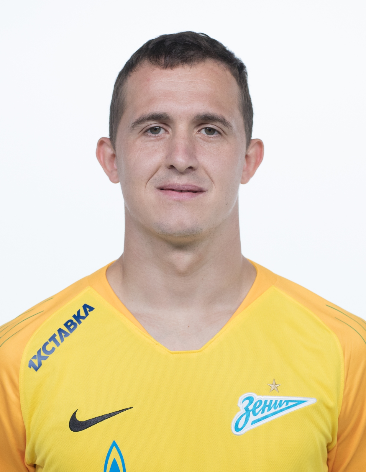 Фотосессия футболистов и тренеров основного состава ФК «Зенит» сезона 2018/19