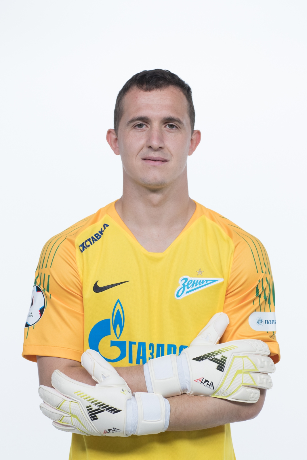 Фотосессия футболистов и тренеров основного состава ФК «Зенит» сезона 2018/19