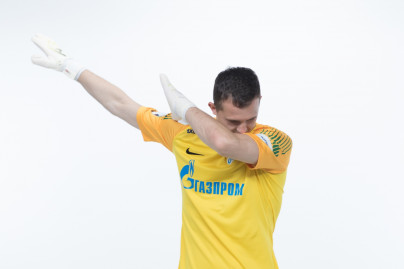 Фотосессия футболистов и тренеров основного состава ФК «Зенит» сезона 2018/19