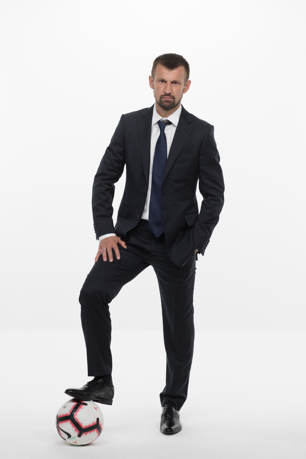 Фотосессия футболистов и тренеров основного состава ФК «Зенит» сезона 2018/19