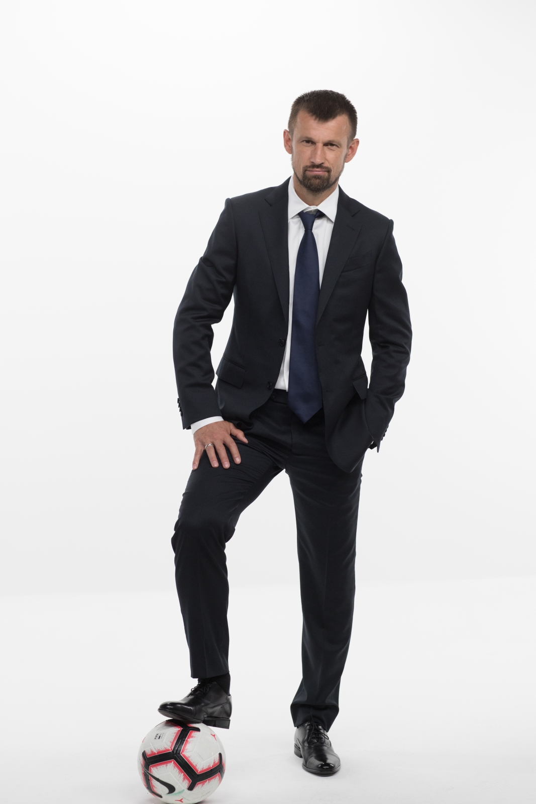 Фотосессия футболистов и тренеров основного состава ФК «Зенит» сезона 2018/19