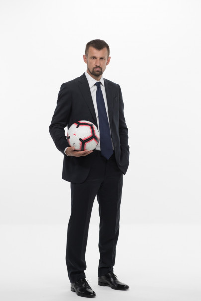 Фотосессия футболистов и тренеров основного состава ФК «Зенит» сезона 2018/19