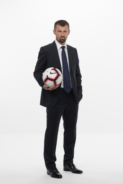 Фотосессия футболистов и тренеров основного состава ФК «Зенит» сезона 2018/19