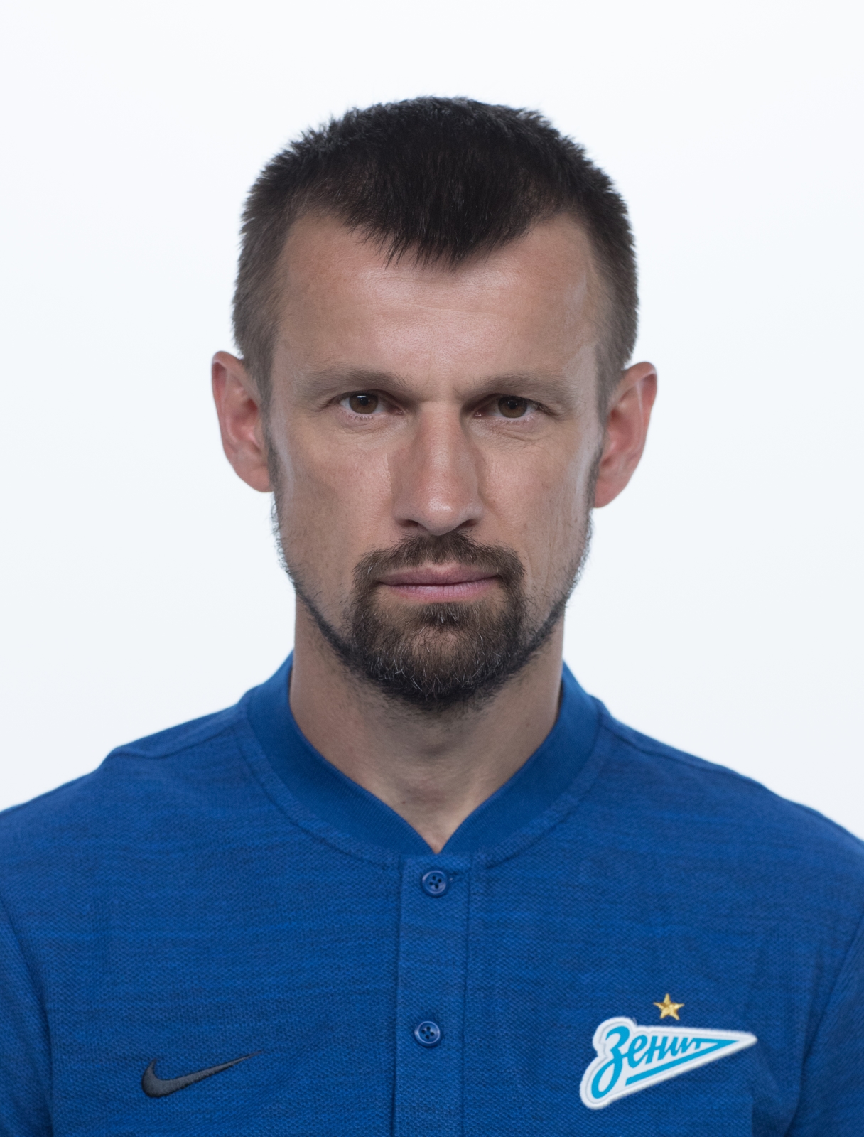 Фотосессия футболистов и тренеров основного состава ФК «Зенит» сезона 2018/19