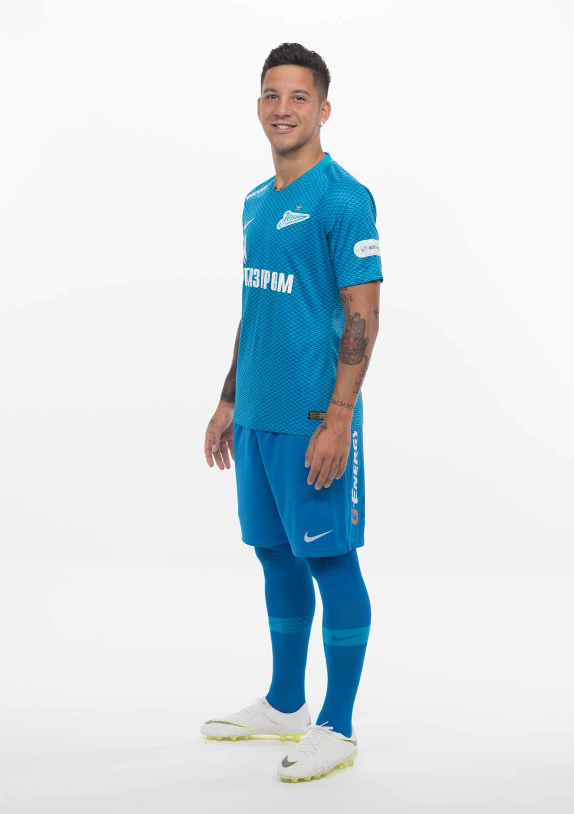 Фотосессия футболистов и тренеров основного состава ФК «Зенит» сезона 2018/19