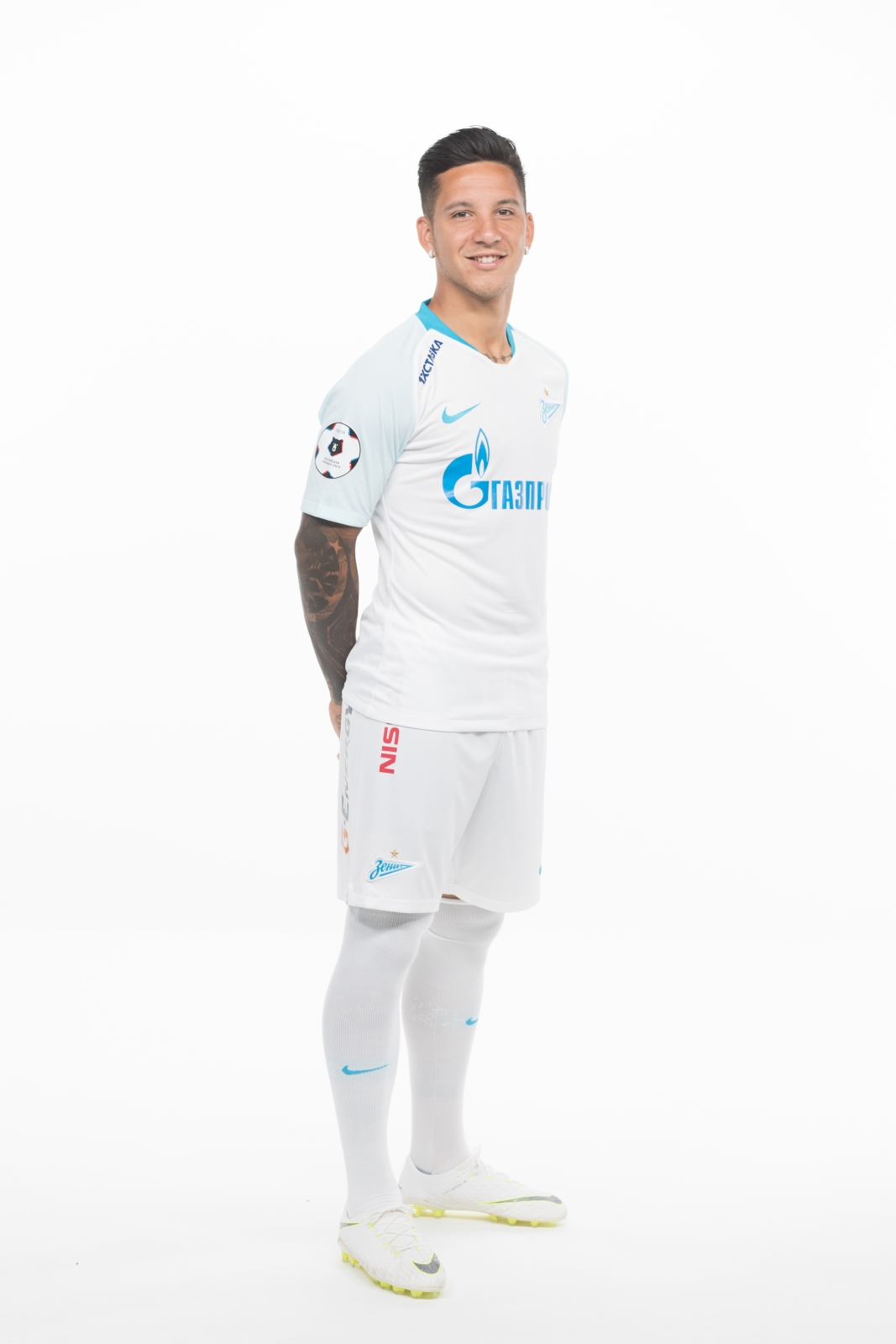 Фотосессия футболистов и тренеров основного состава ФК «Зенит» сезона 2018/19