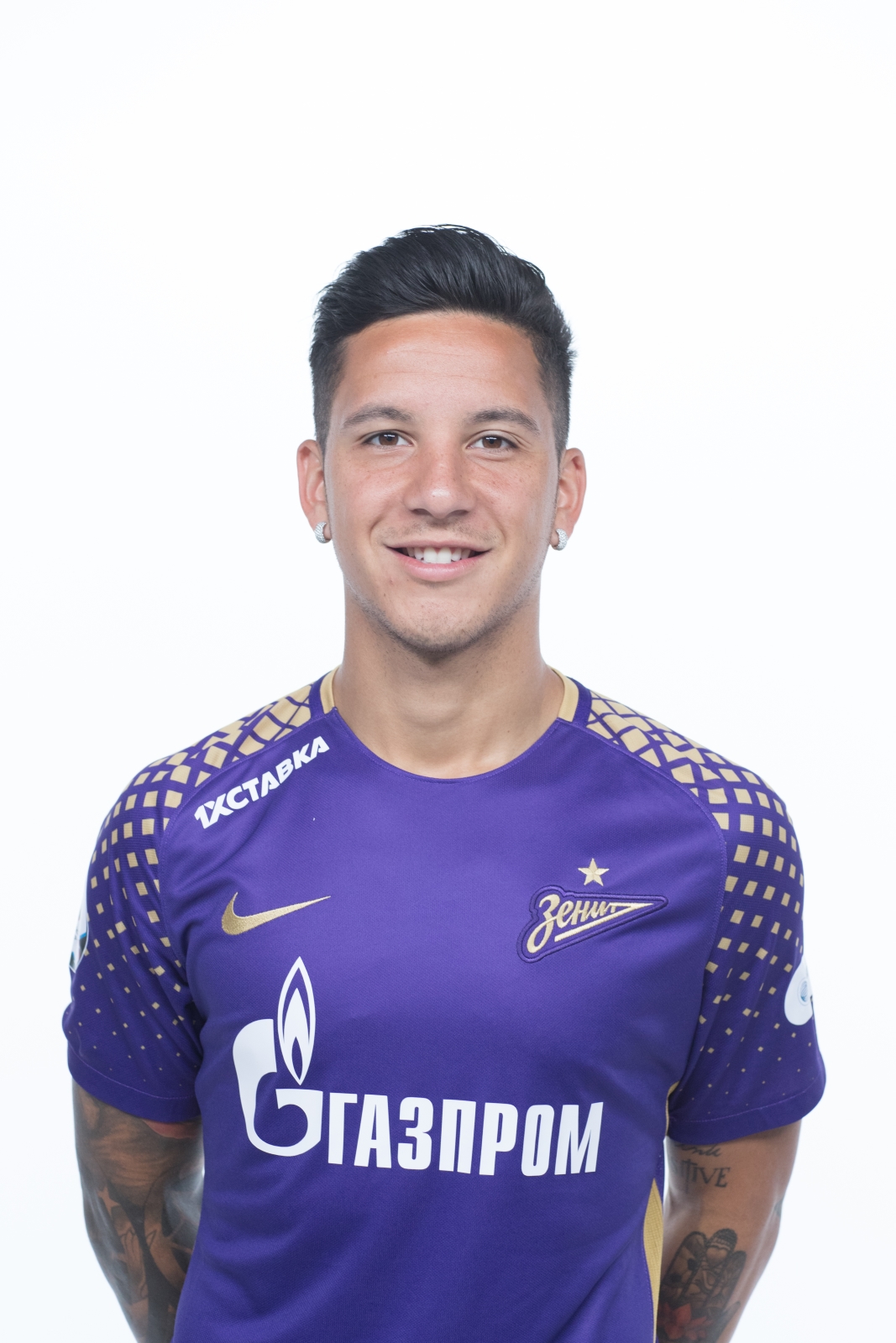 Фотосессия футболистов и тренеров основного состава ФК «Зенит» сезона 2018/19