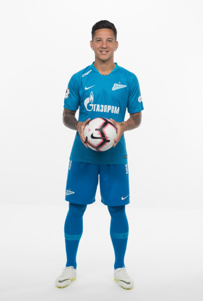 Фотосессия футболистов и тренеров основного состава ФК «Зенит» сезона 2018/19