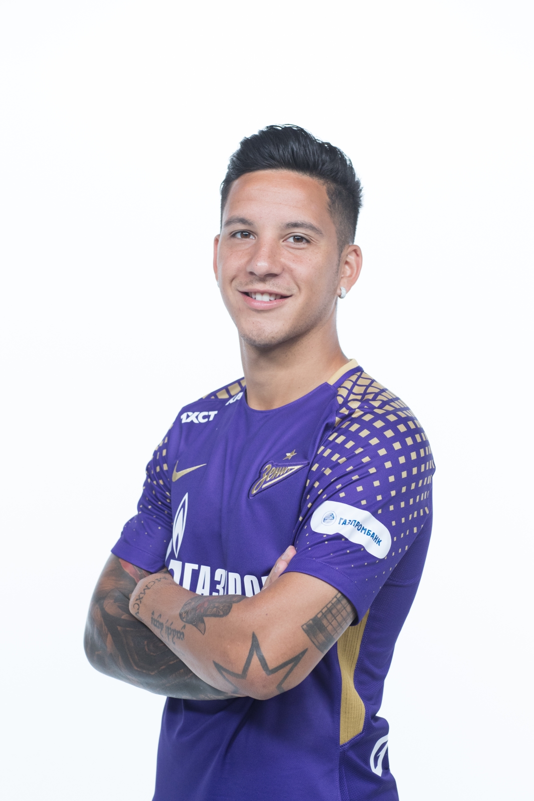 Фотосессия футболистов и тренеров основного состава ФК «Зенит» сезона 2018/19