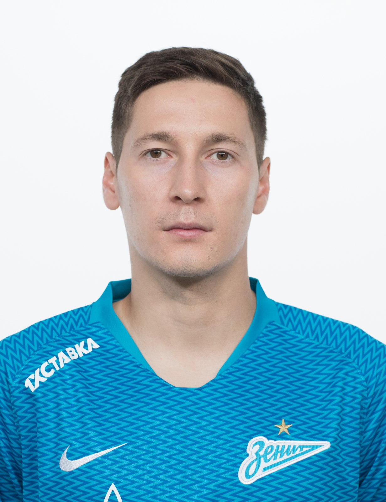 Фотосессия футболистов и тренеров основного состава ФК «Зенит» сезона 2018/19