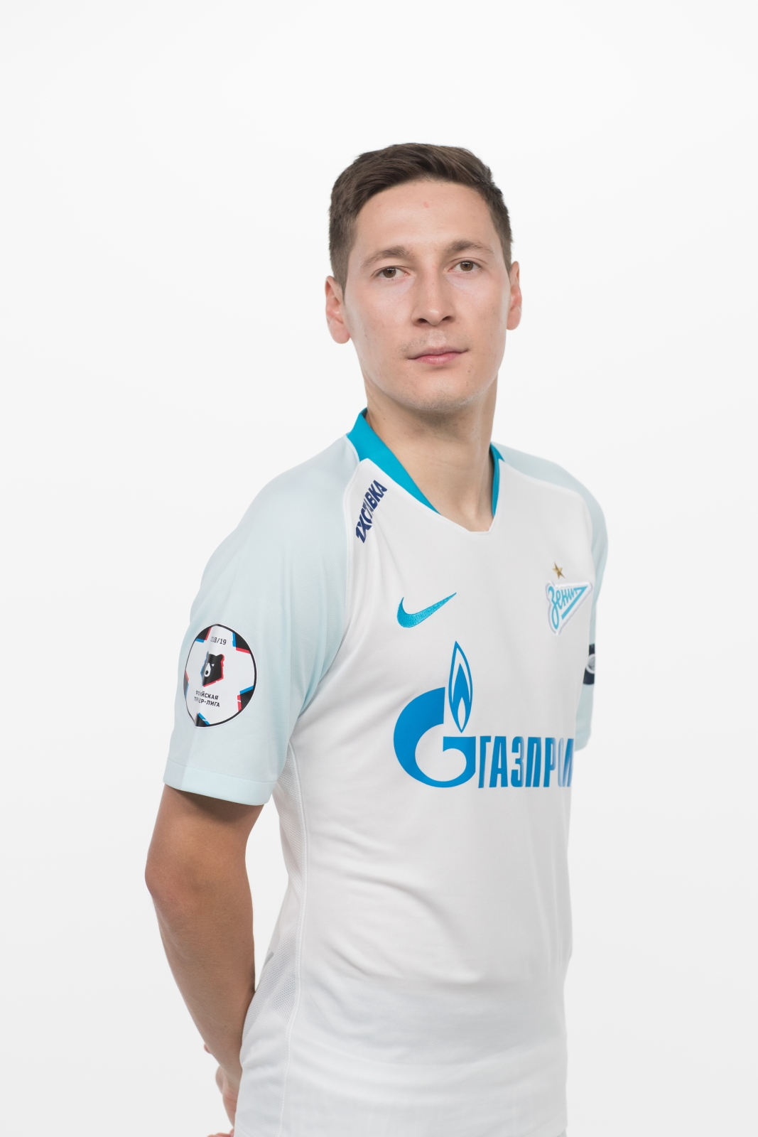 Фотосессия футболистов и тренеров основного состава ФК «Зенит» сезона 2018/19