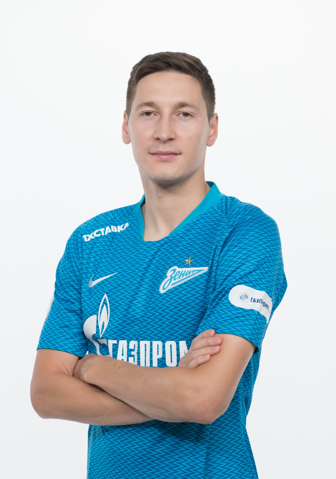 Фотосессия футболистов и тренеров основного состава ФК «Зенит» сезона 2018/19