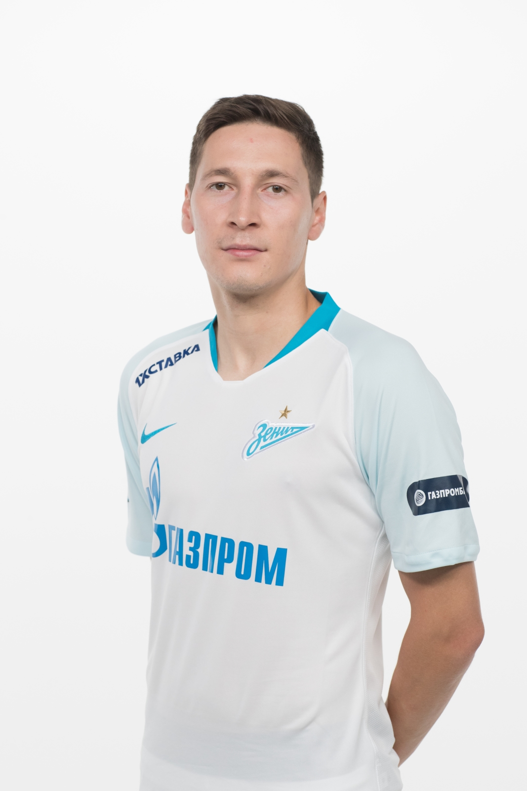 Фотосессия футболистов и тренеров основного состава ФК «Зенит» сезона 2018/19