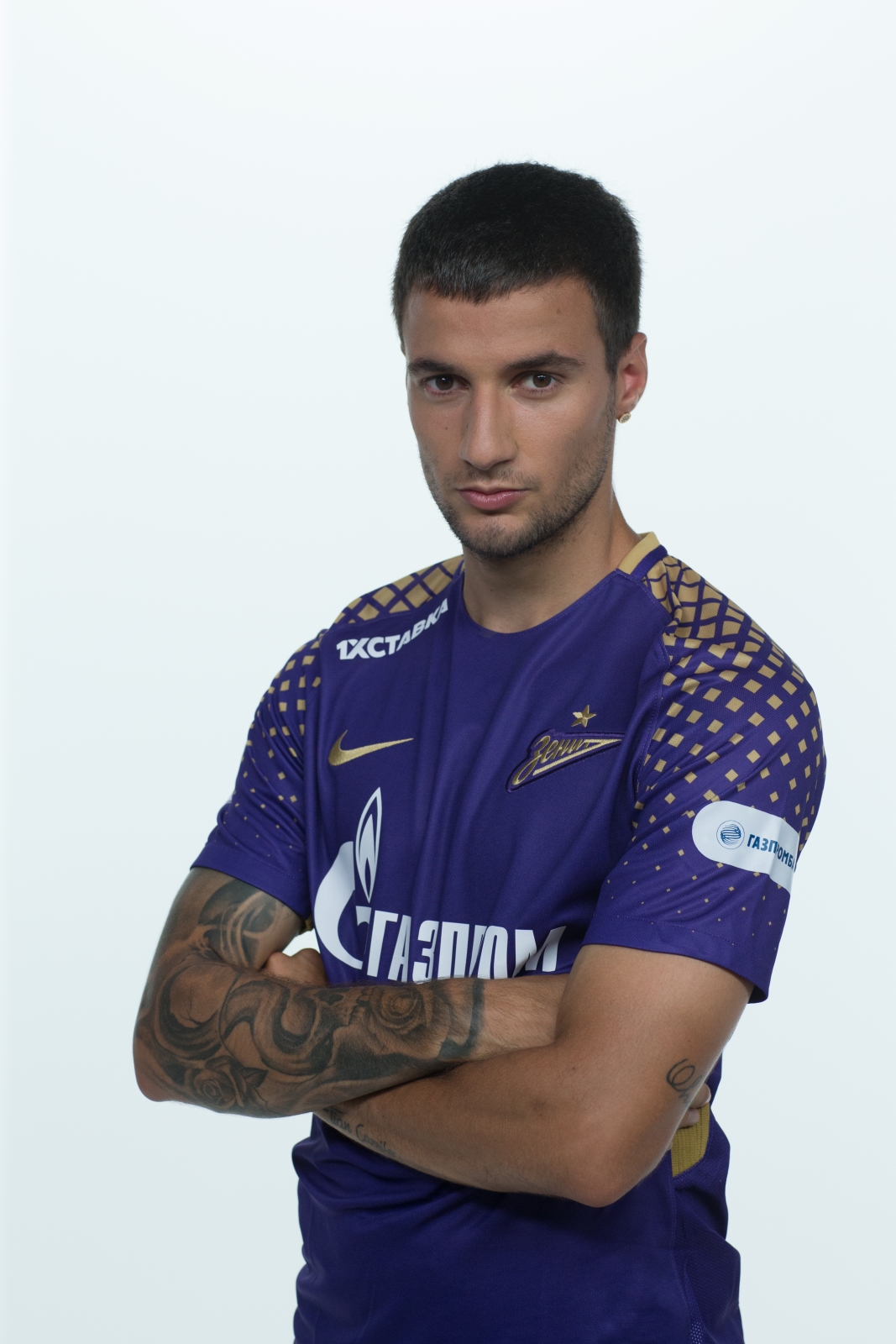 Фотосессия футболистов и тренеров основного состава ФК «Зенит» сезона 2018/19