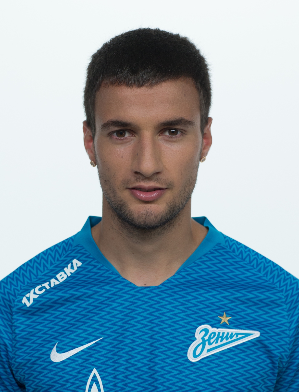 Фотосессия футболистов и тренеров основного состава ФК «Зенит» сезона 2018/19