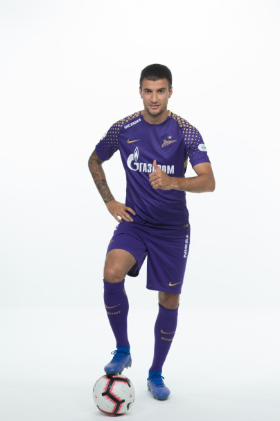 Фотосессия футболистов и тренеров основного состава ФК «Зенит» сезона 2018/19