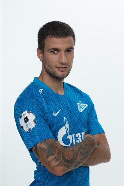 Фотосессия футболистов и тренеров основного состава ФК «Зенит» сезона 2018/19