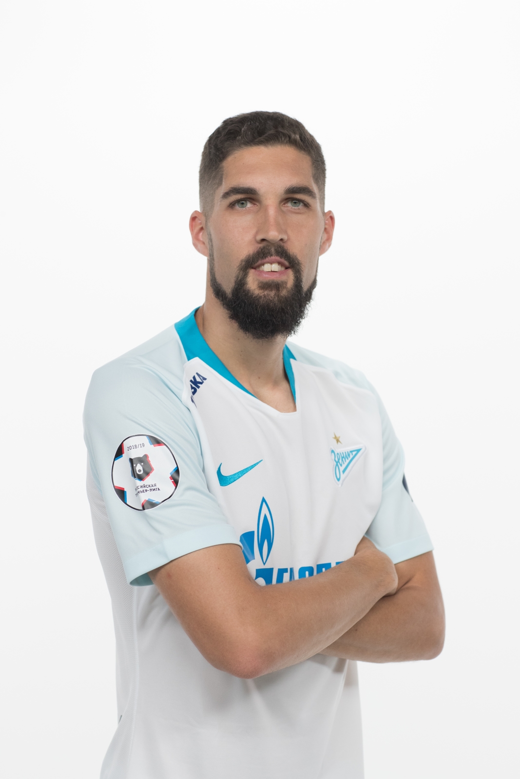 Фотосессия футболистов и тренеров основного состава ФК «Зенит» сезона 2018/19