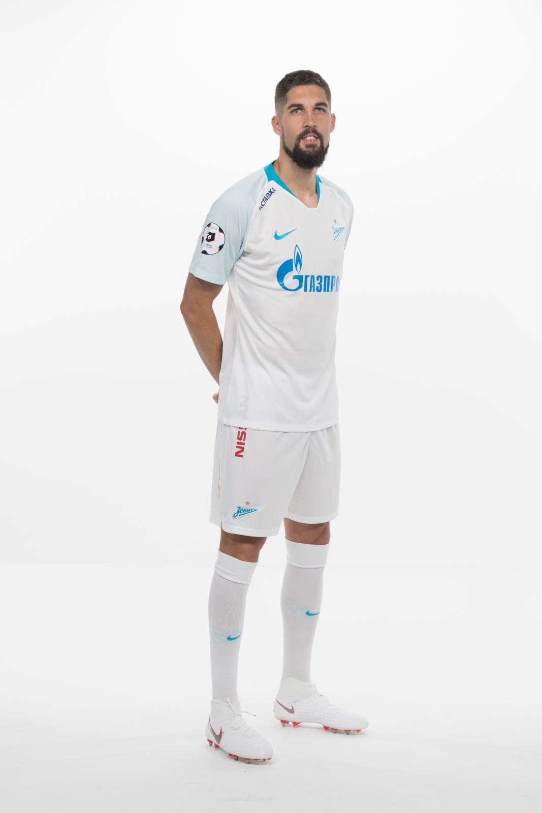 Фотосессия футболистов и тренеров основного состава ФК «Зенит» сезона 2018/19