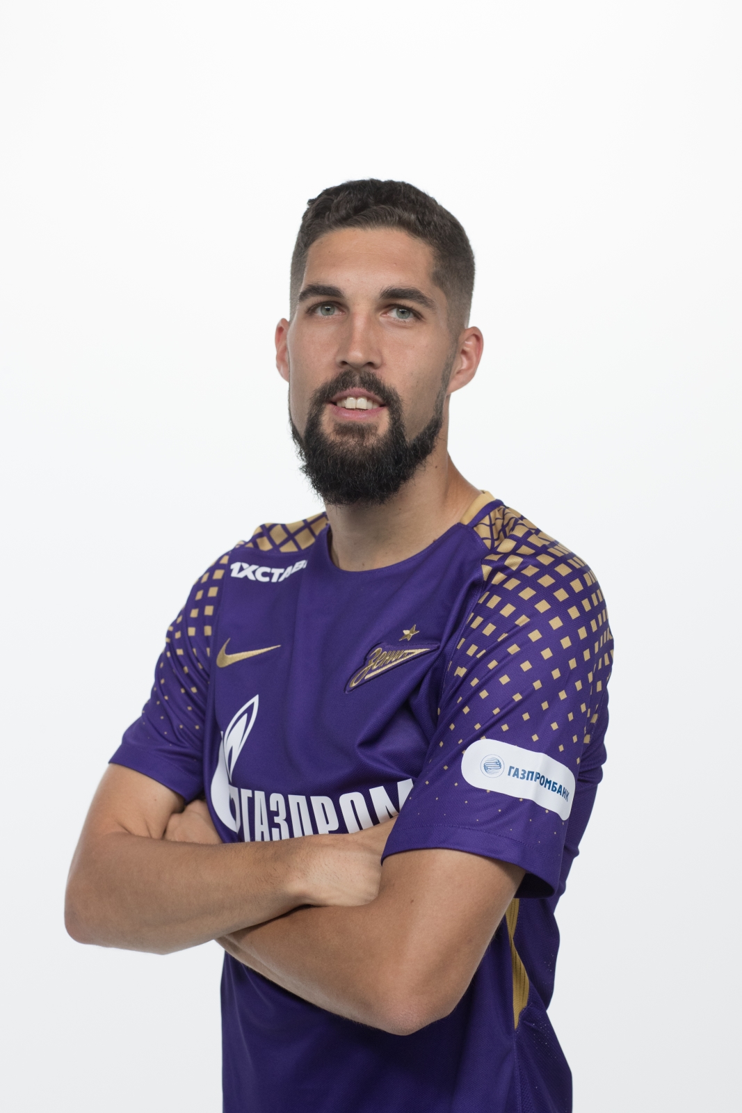 Фотосессия футболистов и тренеров основного состава ФК «Зенит» сезона 2018/19