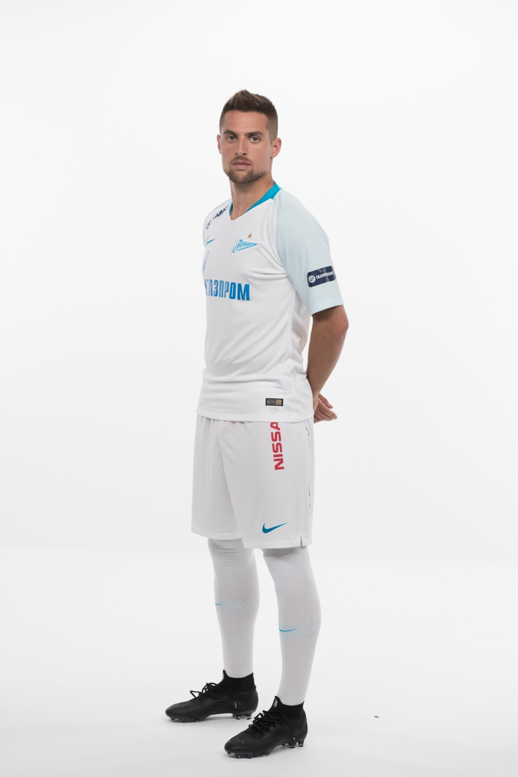 Фотосессия футболистов и тренеров основного состава ФК «Зенит» сезона 2018/19