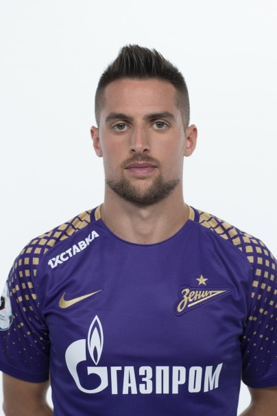 Фотосессия футболистов и тренеров основного состава ФК «Зенит» сезона 2018/19