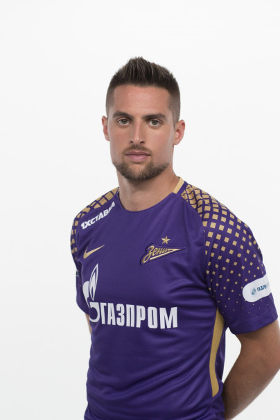 Фотосессия футболистов и тренеров основного состава ФК «Зенит» сезона 2018/19