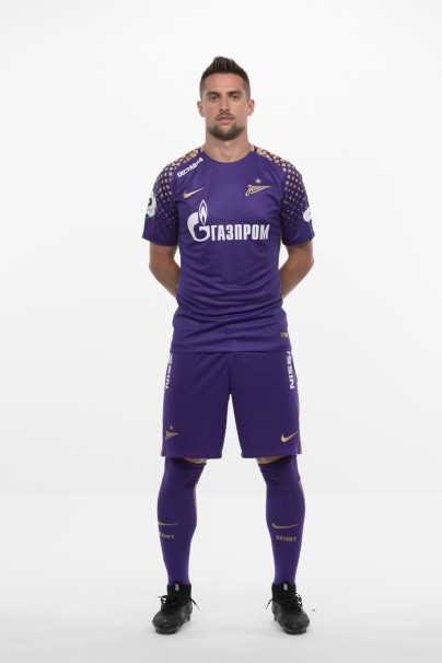 Фотосессия футболистов и тренеров основного состава ФК «Зенит» сезона 2018/19