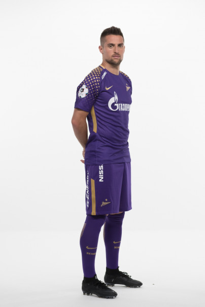 Фотосессия футболистов и тренеров основного состава ФК «Зенит» сезона 2018/19