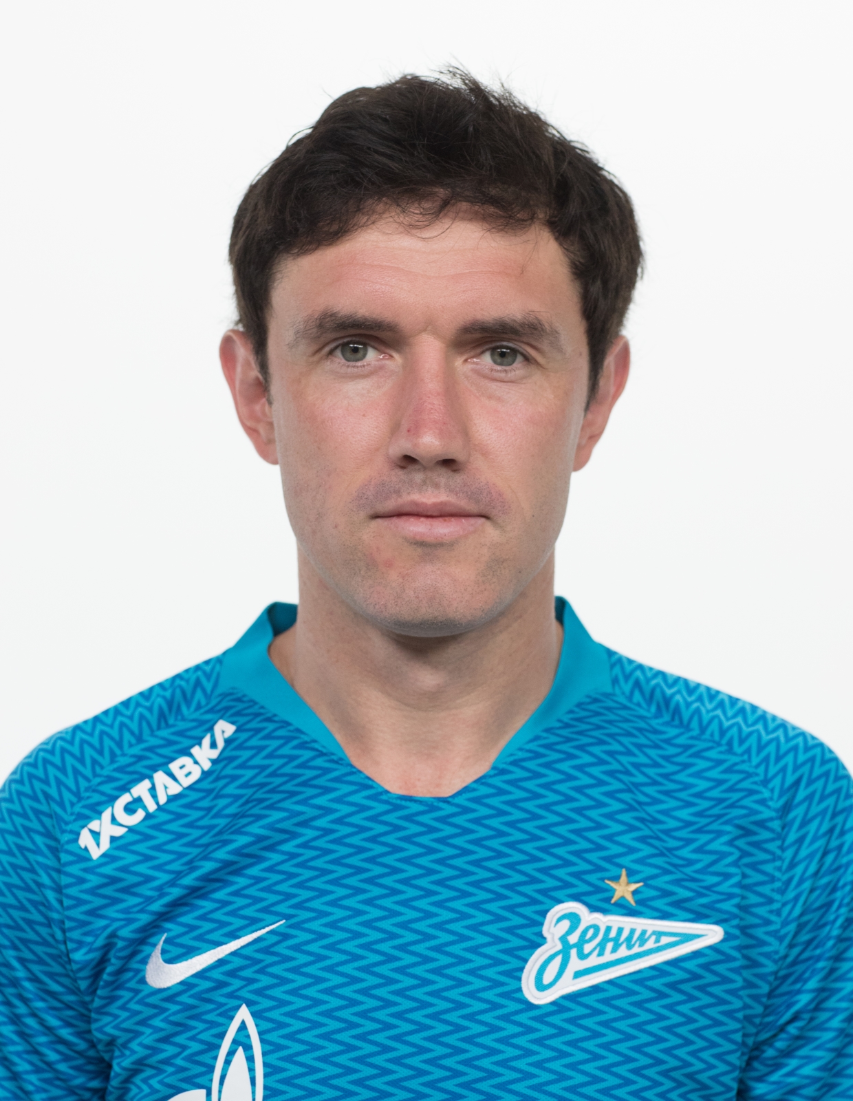 Фотосессия футболистов и тренеров основного состава ФК «Зенит» сезона 2018/19