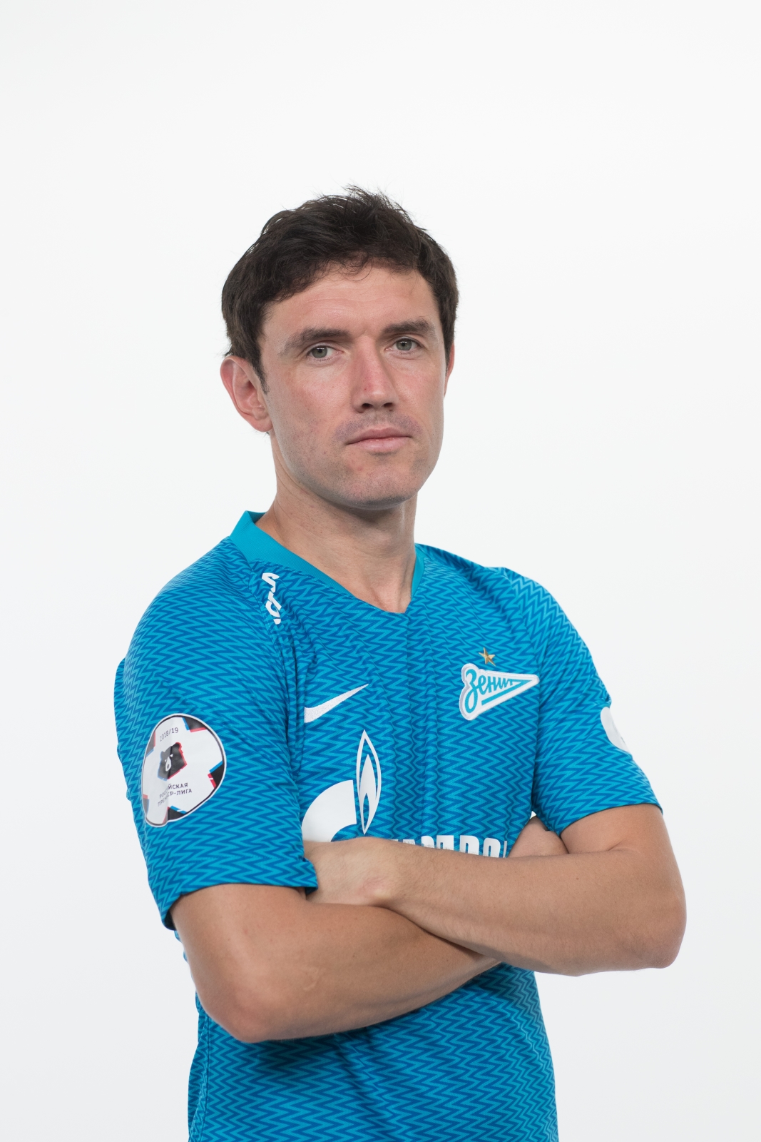 Фотосессия футболистов и тренеров основного состава ФК «Зенит» сезона 2018/19