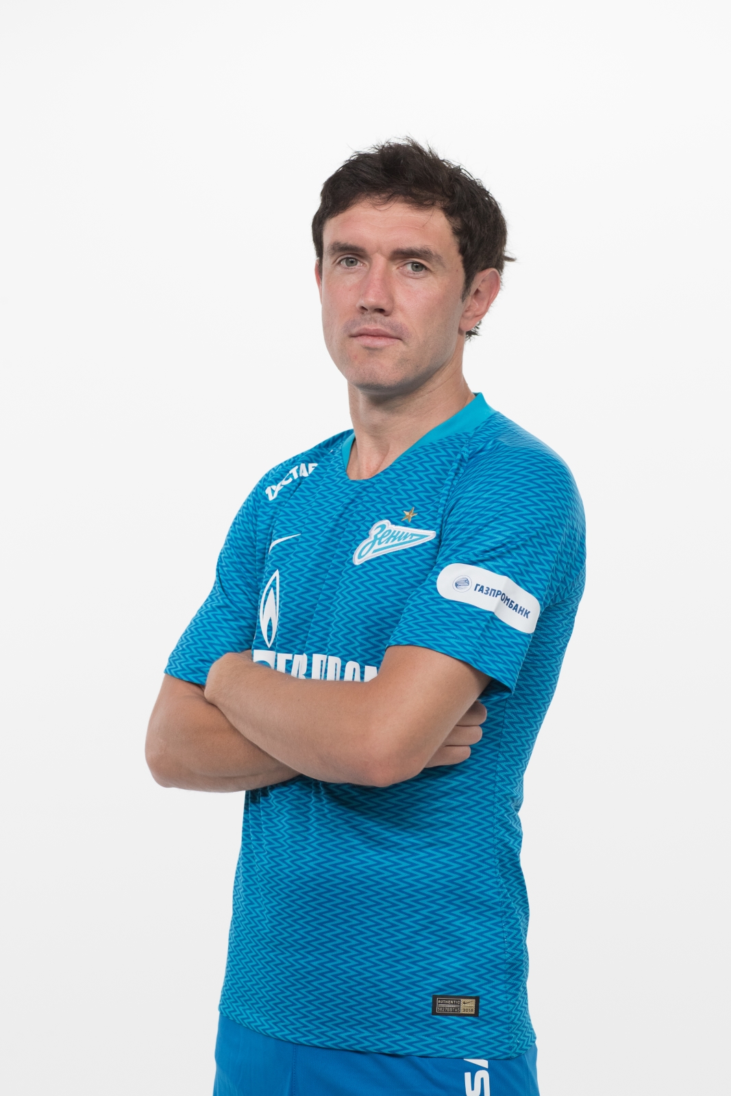 Фотосессия футболистов и тренеров основного состава ФК «Зенит» сезона 2018/19