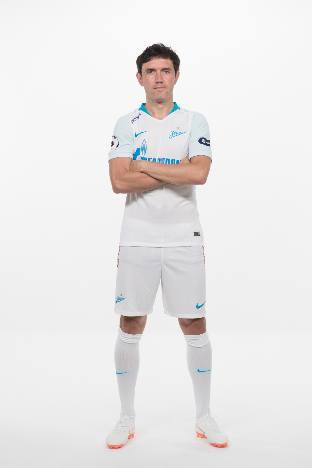 Фотосессия футболистов и тренеров основного состава ФК «Зенит» сезона 2018/19