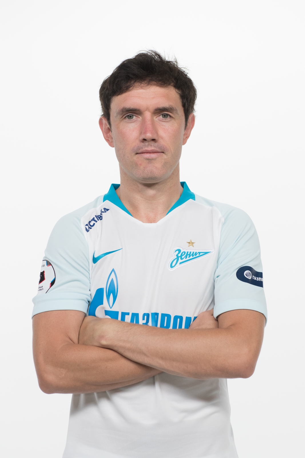 Фотосессия футболистов и тренеров основного состава ФК «Зенит» сезона 2018/19