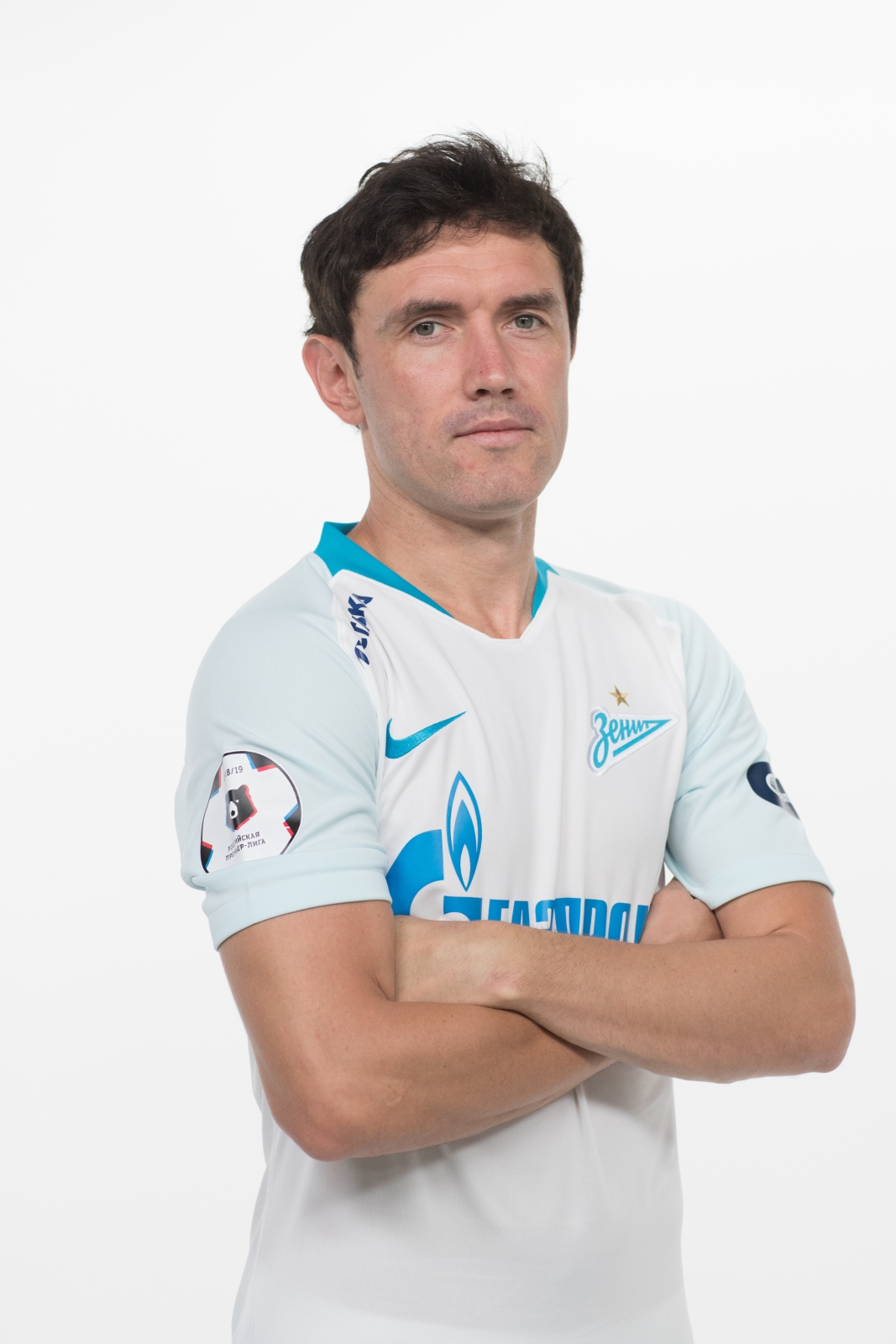 Фотосессия футболистов и тренеров основного состава ФК «Зенит» сезона 2018/19