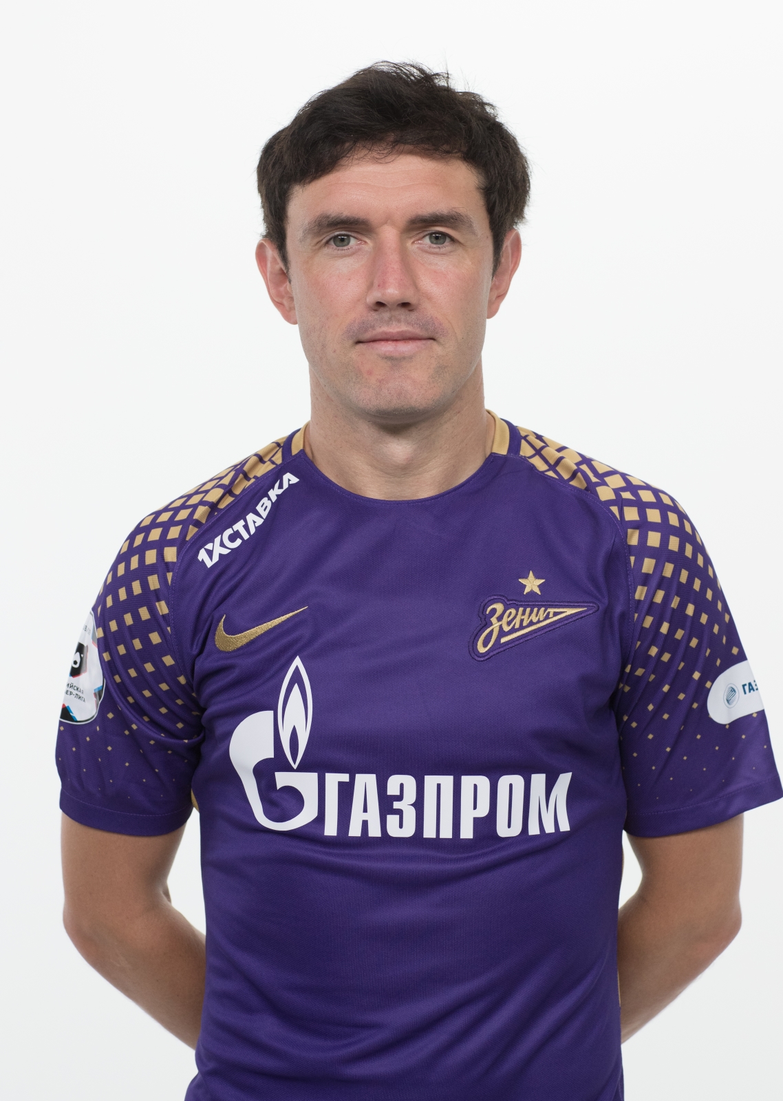 Фотосессия футболистов и тренеров основного состава ФК «Зенит» сезона 2018/19